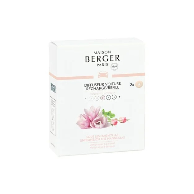 Maison Berger Paris Keramická náplň vůně do auta Pod magnoliemi, 2 ks 6989