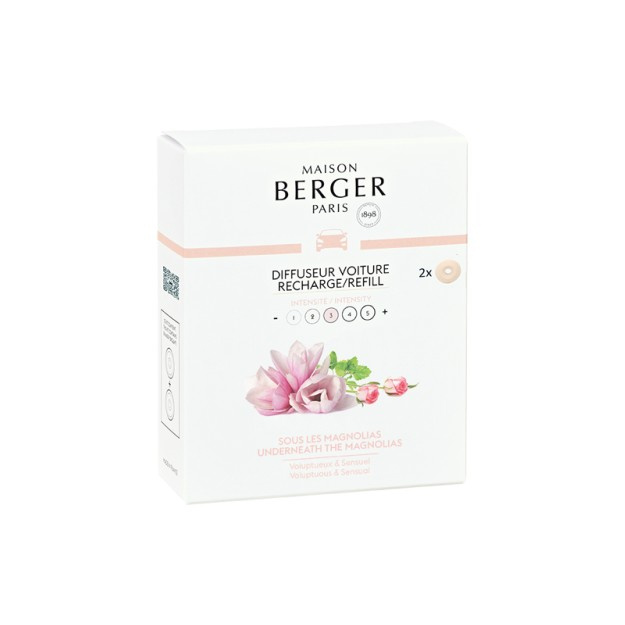 Maison Berger Paris Keramická náplň vůně do auta Pod magnoliemi, 2 ks 6989