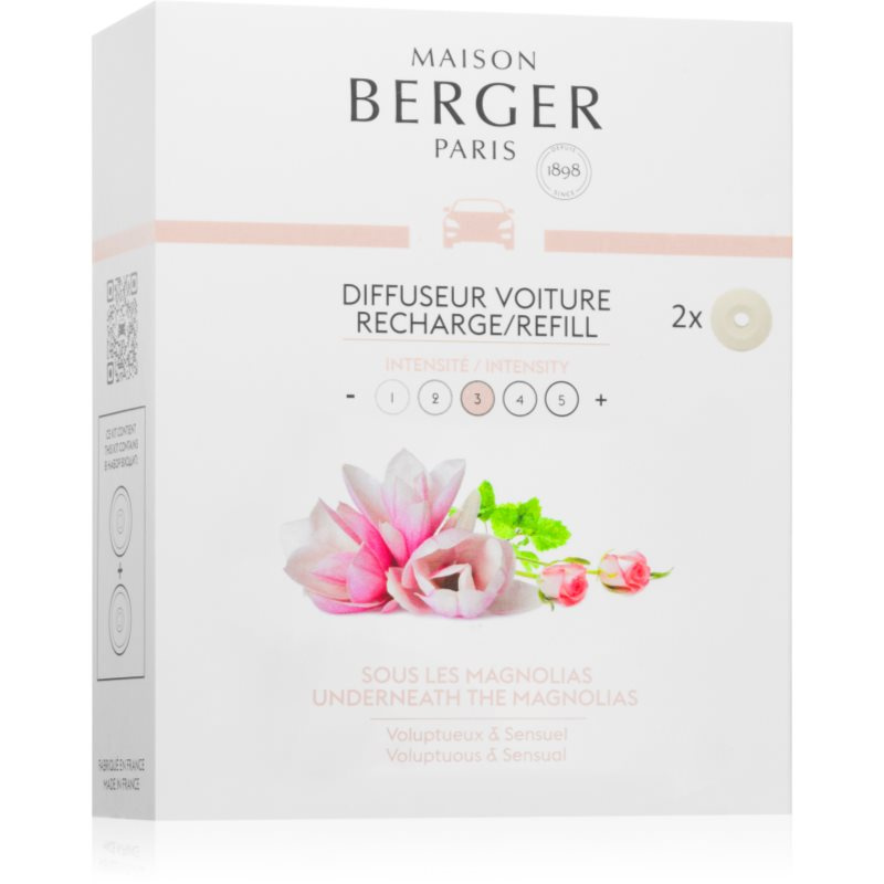 Maison Berger Paris Keramická náplň vůně do auta Pod magnoliemi, 2 ks 6989