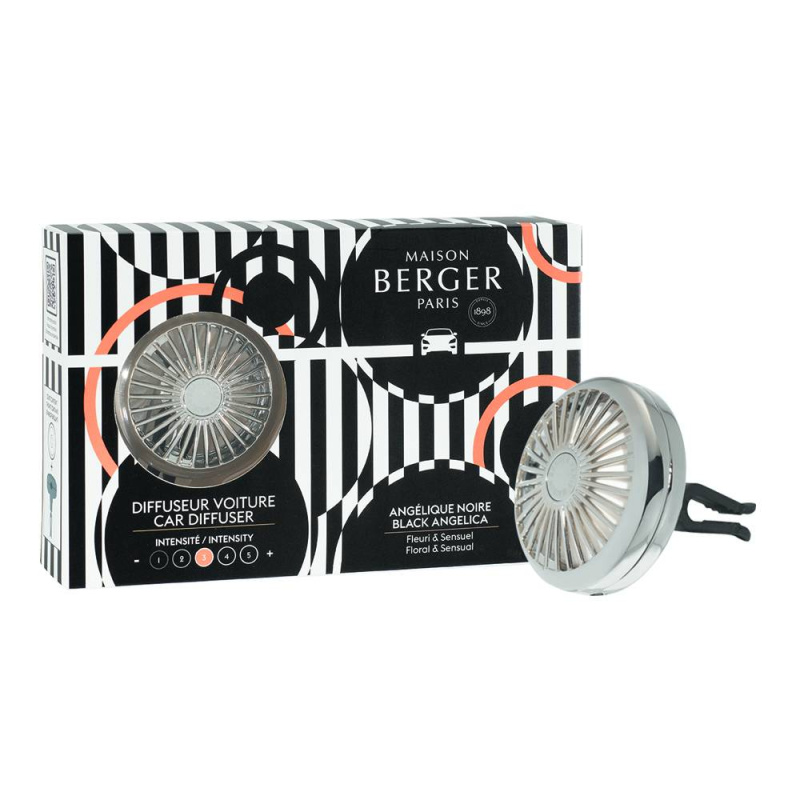 Maison Berger Paris Vůně do auta Illusion Černá Angelika 7697