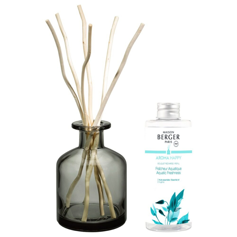 Maison Berger Paris Difuzér s vrbovými tyčinkami + náplň Aroma Happy – Svěžest vody 180 ml 7716