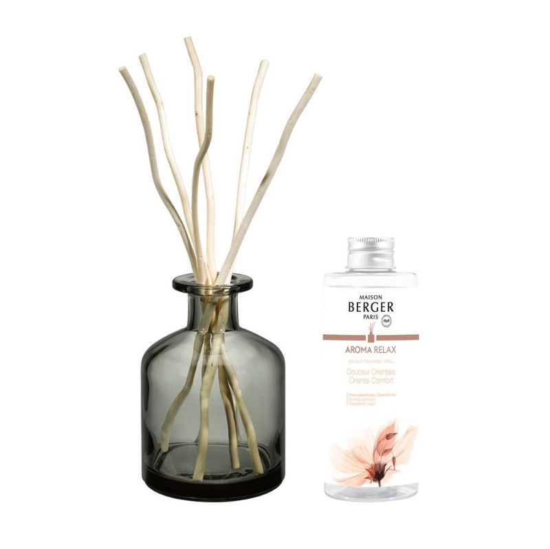 Maison Berger Paris Difuzér s vrbovými tyčinkami + náplň Aroma Relax – Sladký Orient 180 ml 7718