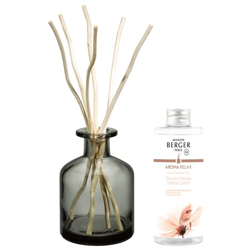 Maison Berger Paris Difuzér s vrbovými tyčinkami + náplň Aroma Relax – Sladký Orient 180 ml 7718