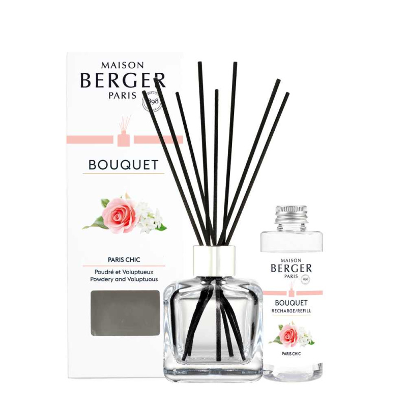 Maison Berger Paris Aroma difuzér Cube + náplň Paris chic 100 ml 7749