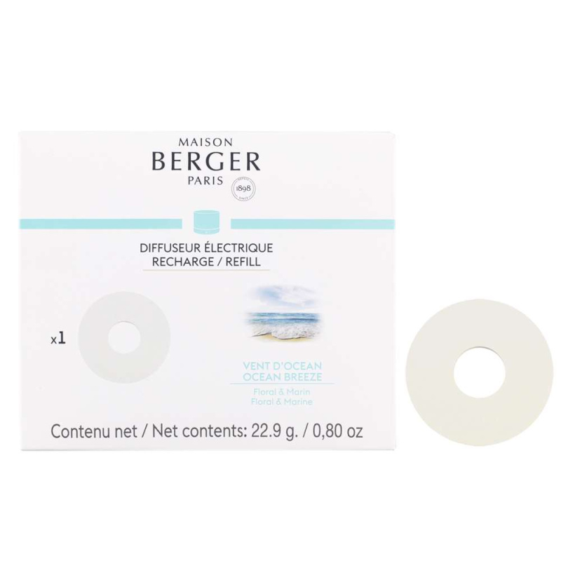Maison Berger Paris Keramická náplň vůně do elektrického difuzéru Nomade, Vůně oceánu 7777