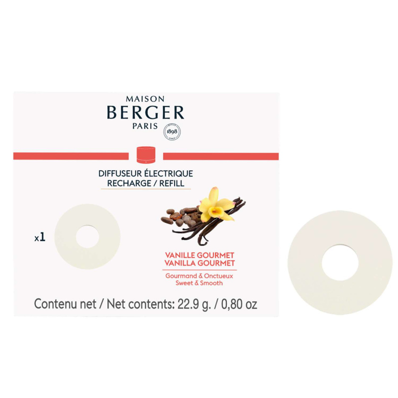 Maison Berger Paris Keramická náplň vůně do elektrického difuzéru Nomade, Vanilla Gourmet 7884