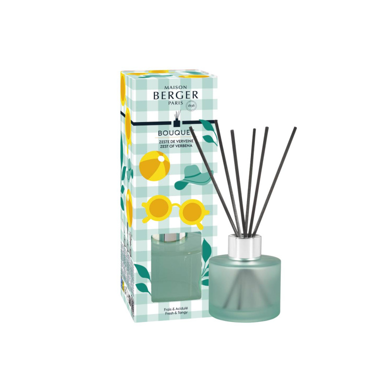 Maison Berger Paris Mini difuzér Summer, zelený + náplň Verbena 90 ml 7893