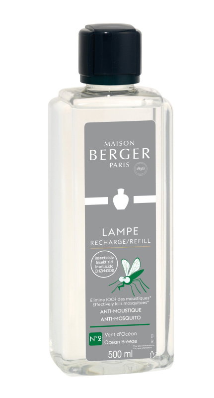 Maison Berger Paris Náplň do katalytické lampy Vůně oceánu - proti komárům, 500 ml 115052