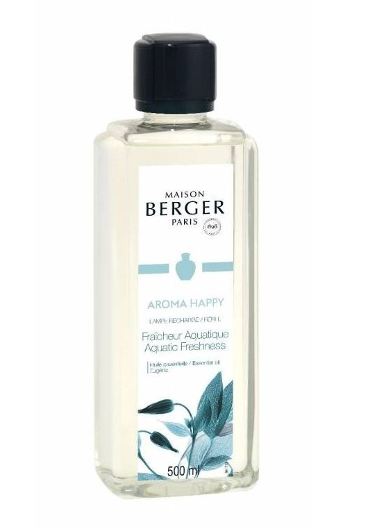 Maison Berger Paris Náplň do katalytické lampy Aroma Happy – Svěžest vody, 500 ml 115373