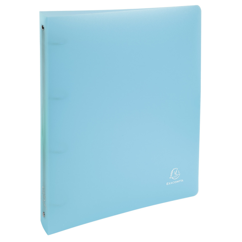 4-Kroužkový pořadač Pastel A4 maxi, 4 cm, PP - modrý