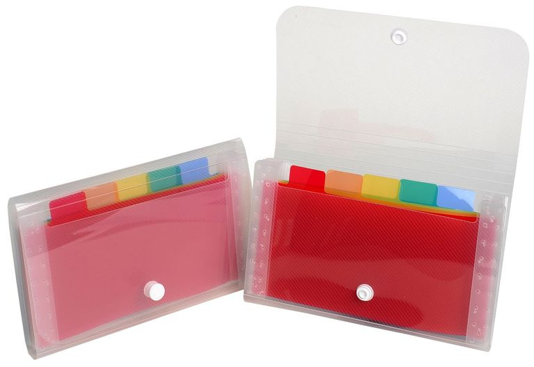 Box na dokumenty Crystal, 6 přihrádek