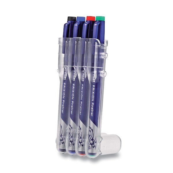 FriXion Fineliner v set2go souprava 4 ks základní barvy Pilot