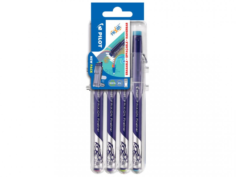 FriXion Fineliner v set2go souprava 4 ks pastelové barvy Pilot