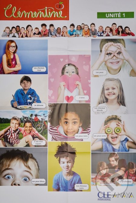 Clémentine 2 - Niveau A1.1 - Pack de 6 Posters - kniha z kategorie Jazykové učebnice a slovníky