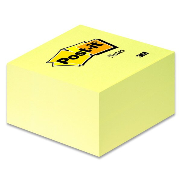 Samolepicí bloček 3M Post-it 636B 76 × 76 mm, 450 l., žlutý