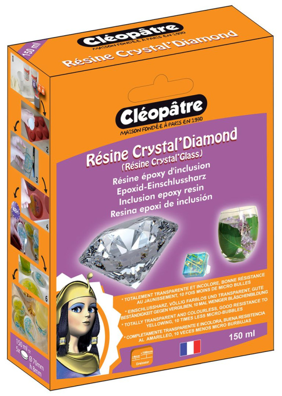 Cleopatre Křišťálová pryskyřice Crystal Diamond 150 ml