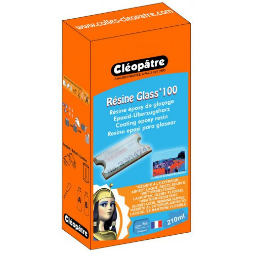 Cleopatre Křišťálová pryskyřice Glass Flex 210 ml