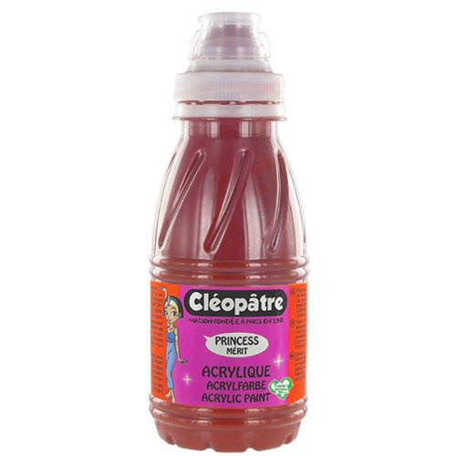 Cleopatre Akrylová barva CLEOPATRE 250 ml HNĚDÁ