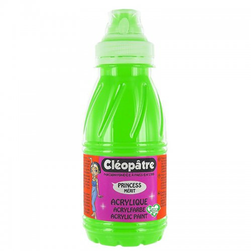 Cleopatre Akrylová barva CLEOPATRE 250 ml ZELENÁ