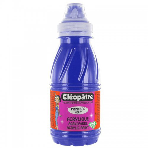 Cleopatre Akrylová barva CLEOPATRE 250 ml ULTRAMARÍNOVÁ MODRÁ