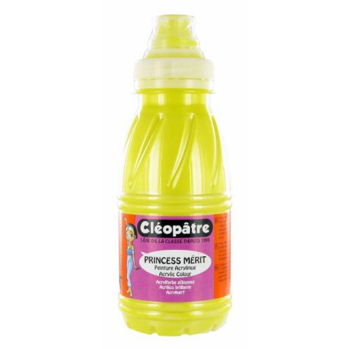 Cleopatre Akrylová barva CLEOPATRE 250 ml PERLEŤOVÁ ŽLUTÁ