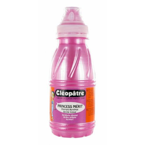 Cleopatre Akrylová barva CLEOPATRE 250 ml PERLEŤOVÁ RŮŽOVÁ