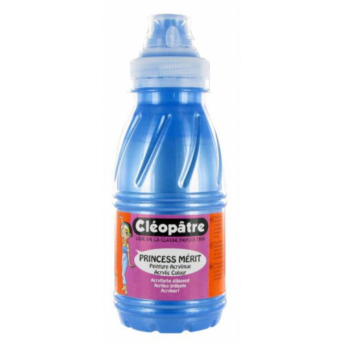 Cleopatre Akrylová barva CLEOPATRE 250 ml PERLEŤOVÁ MODRÁ