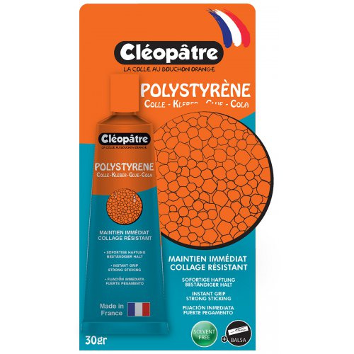 Cleopatre Lepidlo na polystyren CLEOPATRE 30 g v tubě