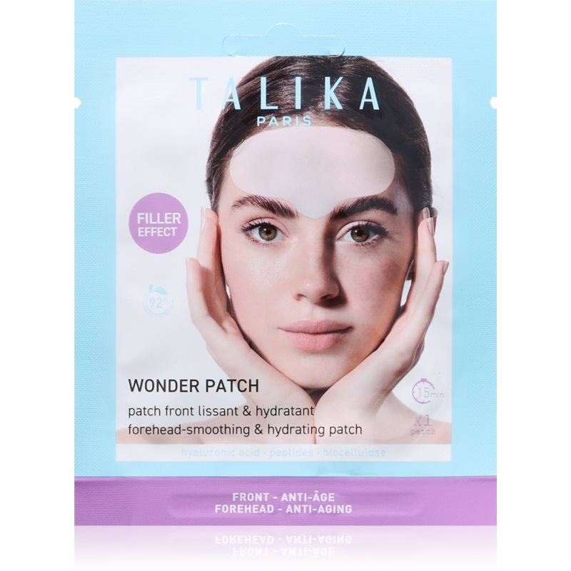 Talika Wonder Patch Forehead zpevňující plátýnková maska na kontury obličeje 1 ks