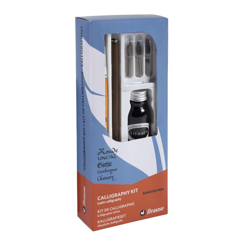 Kaligrafická sada na psaní Latin calligraphy