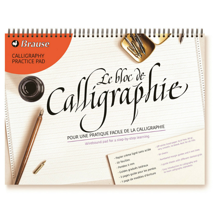 Skicák na kaligrafii (85g/m2, 50 listů) A4