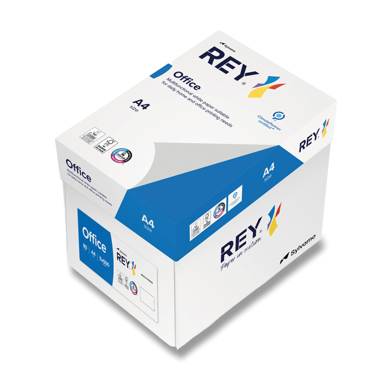 Rey Office - xerografický papír - A4, 80 g, 5 x 500 listů