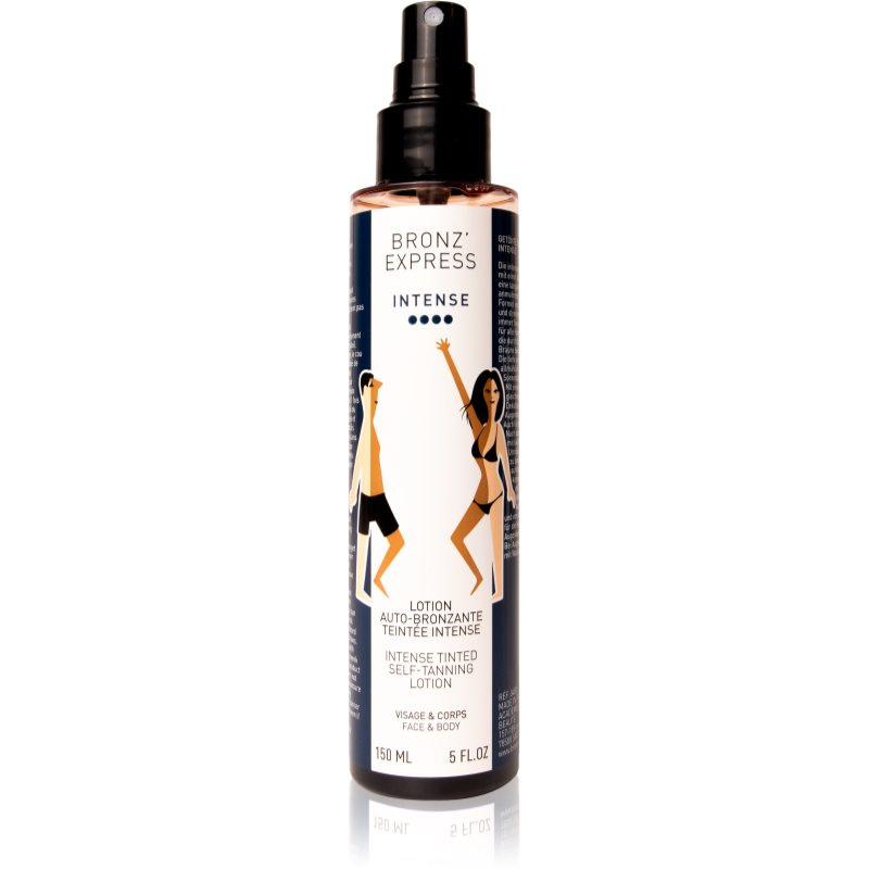 Bronz'Express Immediate Effect Intense samoopalovací sprej na tělo a obličej 150 ml