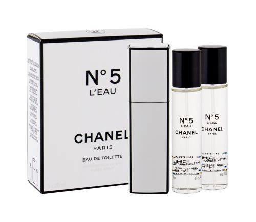 CHANEL N°5 l'eau Eau de toilette twist and spray - 3X20ML 3x 20 ml