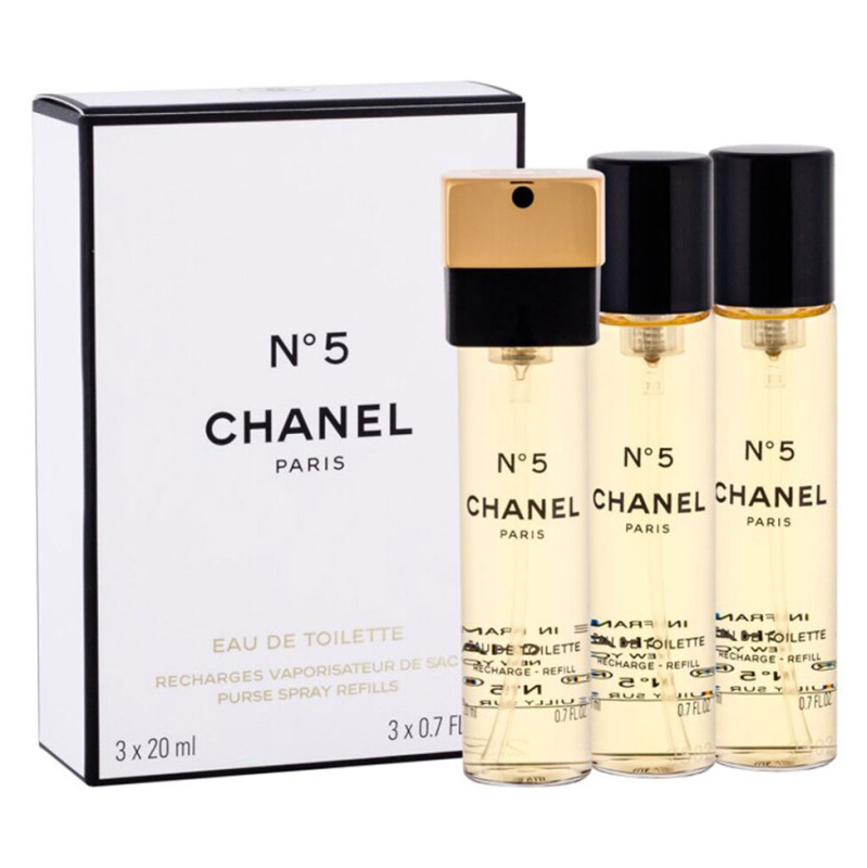 Chanel N°5 toaletní voda pro ženy 3x20 ml