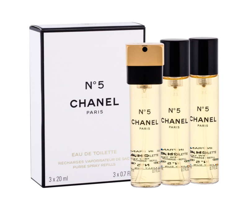 Chanel N°5 toaletní voda pro ženy 3x20 ml