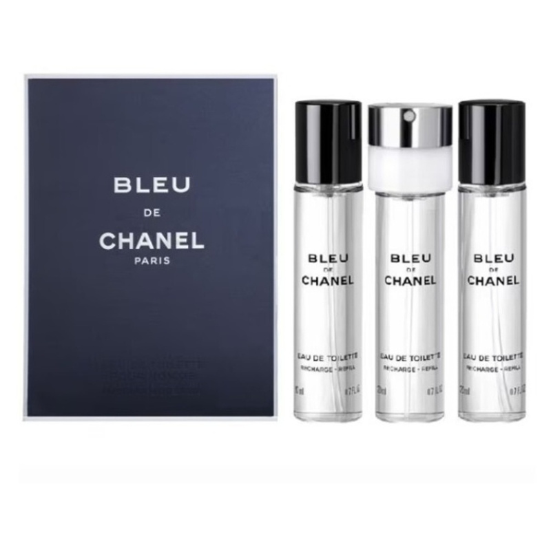 Chanel Bleu de Chanel toaletní voda pro muže 3x20 ml