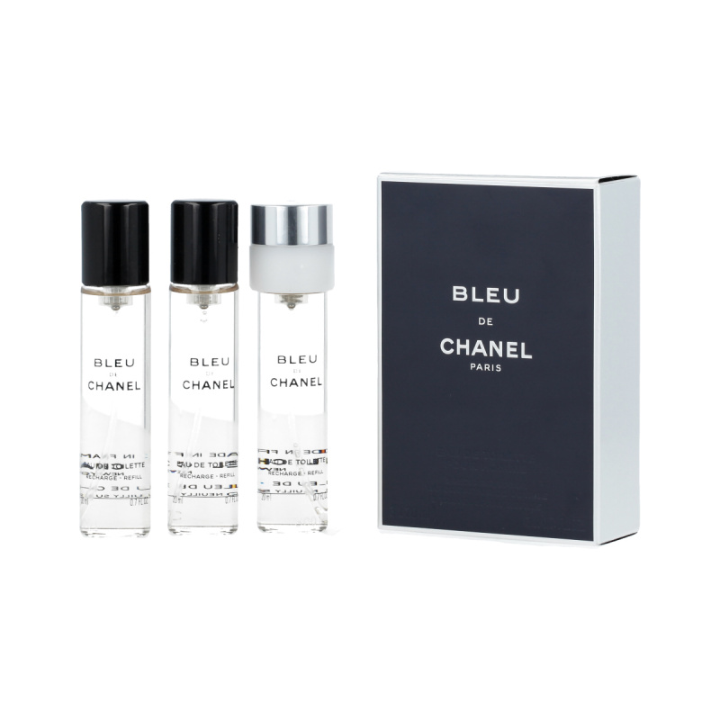 Chanel Bleu de Chanel toaletní voda náplň pro muže 3x20 ml