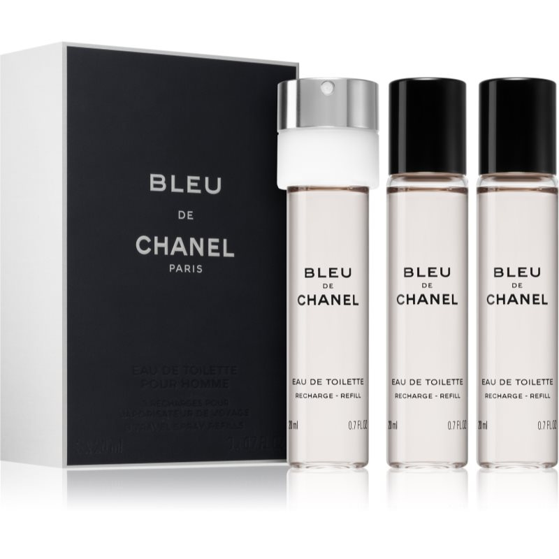 Chanel Bleu de Chanel toaletní voda náplň pro muže 3x20 ml