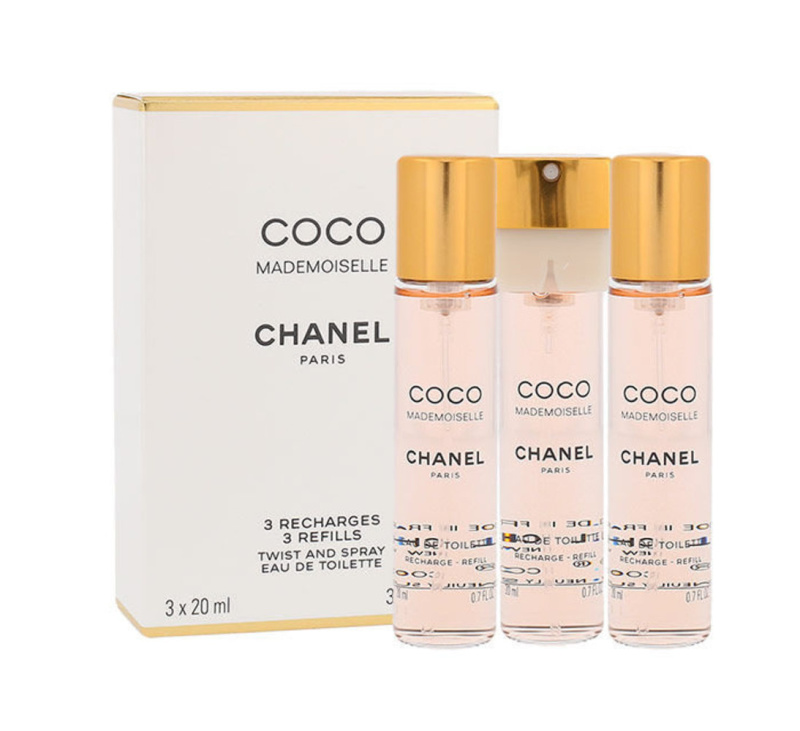 Chanel Coco Mademoiselle toaletní voda pro ženy 3x20 ml