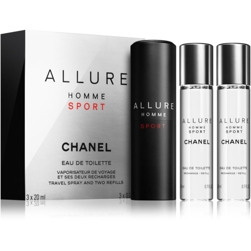 Chanel Allure Homme Sport toaletní voda pro muže 3x20 ml