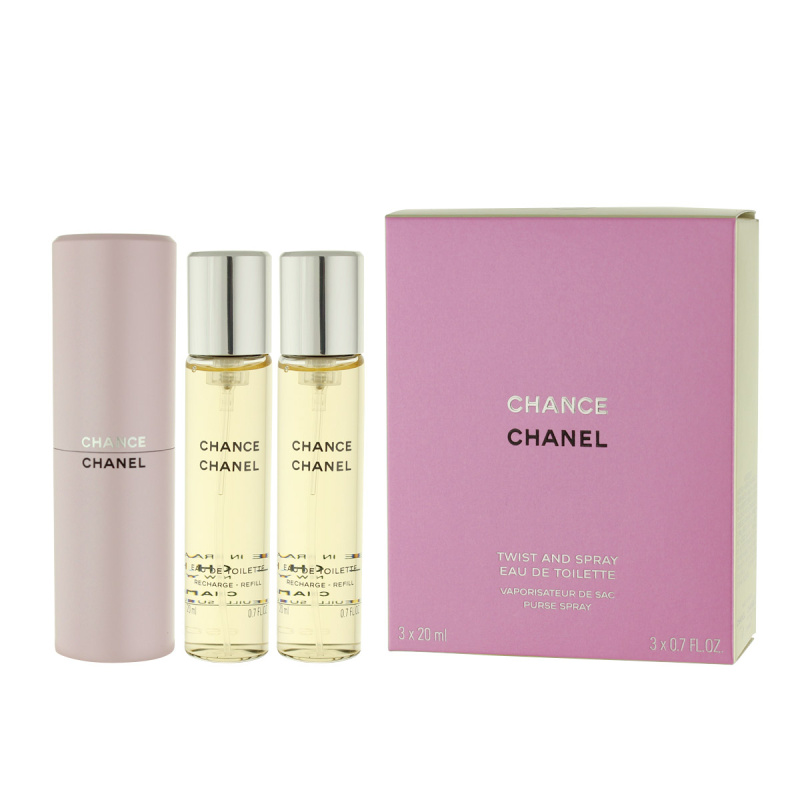 Chanel Chance toaletní voda pro ženy 3x20 ml