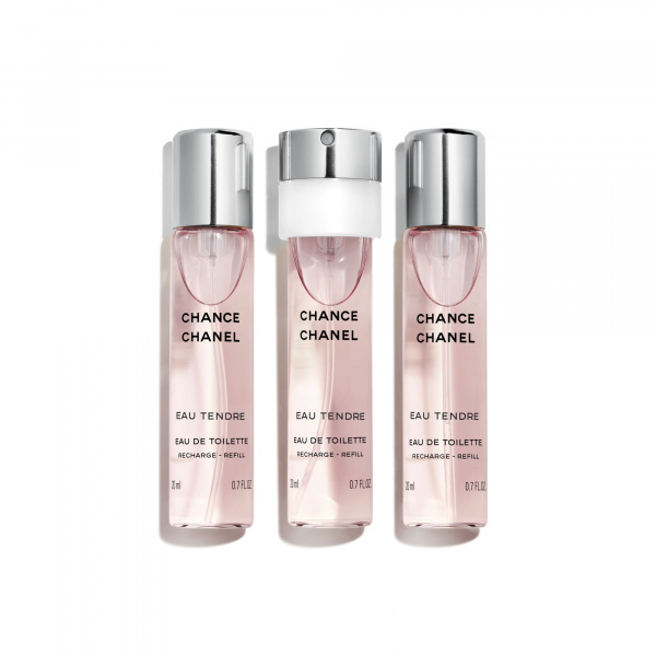 Chanel Chance Eau Tendre toaletní voda pro ženy 3x20 ml