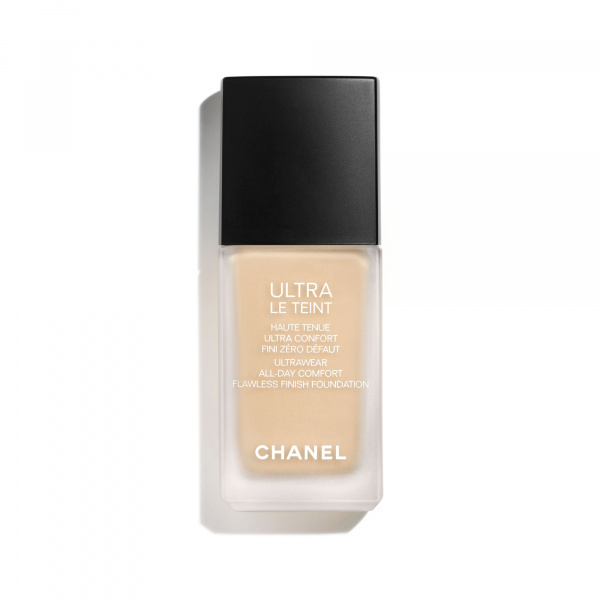 Chanel Ultra Le Teint Flawless Finish Foundation dlouhotrvající matující make-up pro sjednocení barevného tónu pleti odstín B20 30 ml
