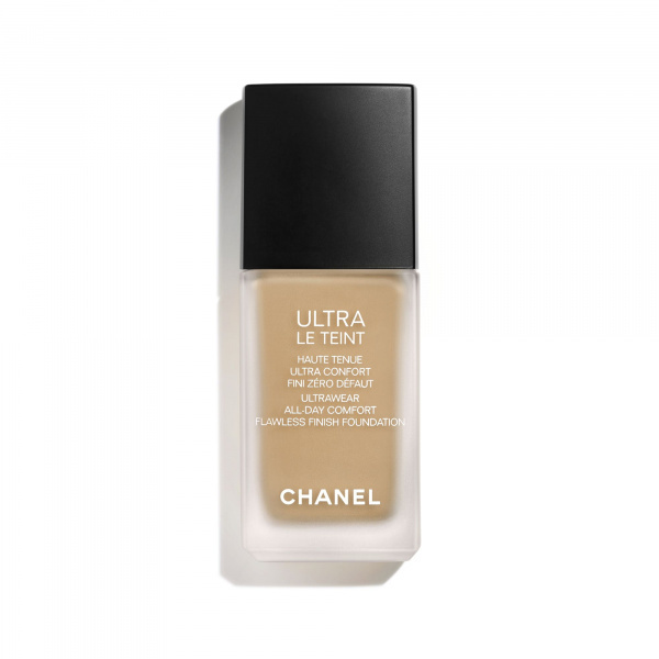 Chanel Ultra Le Teint Flawless Finish Foundation dlouhotrvající matující make-up pro sjednocení barevného tónu pleti odstín B50 30 ml