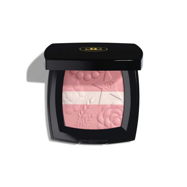 CHANEL LES SIGNES DE CHANEL ROZJASŇUJÍCÍ PUDROVÁ TVÁŘENKA - ROSE LUMIÈRE 14g 14 g