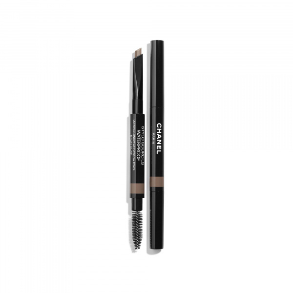 Chanel Stylo Sourcils Waterproof voděodolná tužka na obočí s kartáčkem odstín 808 Brun Clair 0.27 g