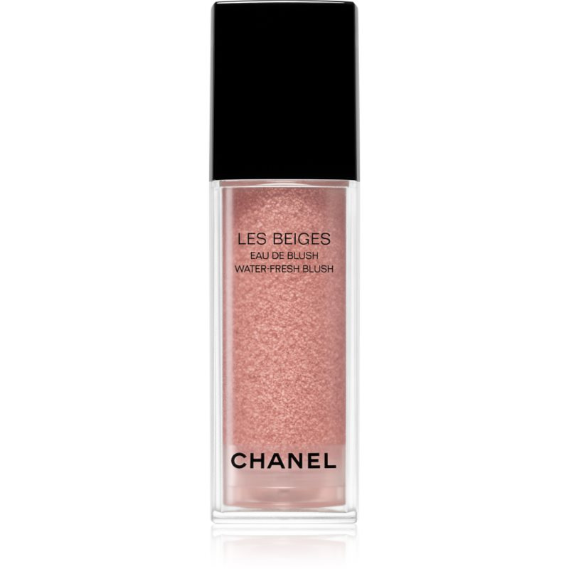 Chanel Les Beiges Water-Fresh Blush tekutá tvářenka s pumpičkou odstín Light Pink 15 ml