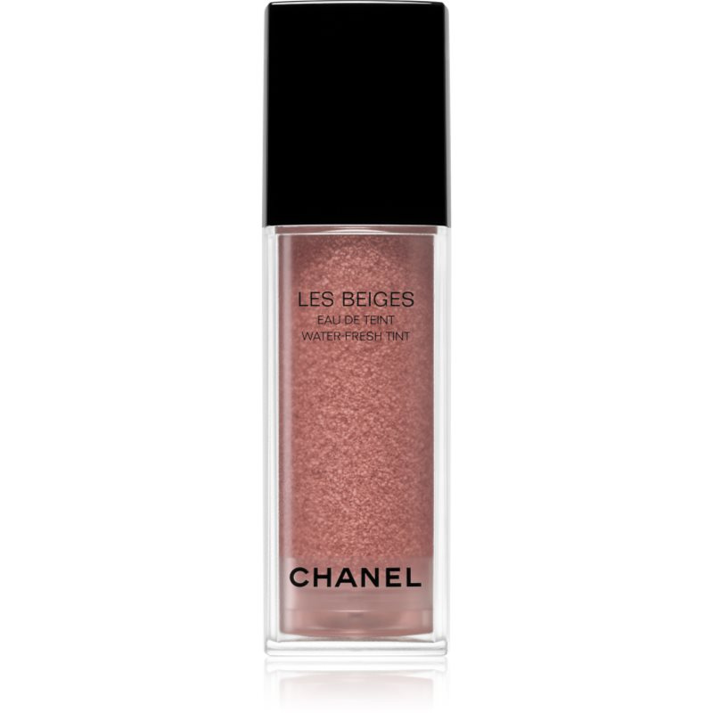 Chanel Les Beiges Water-Fresh Blush tekutá tvářenka odstín Intense Coral 15 ml