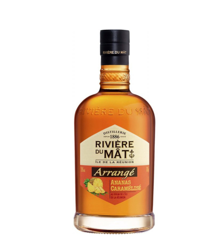 Riviere du Mat Arrange Ananas Caramelise 35% 0,7l (holá lahev)